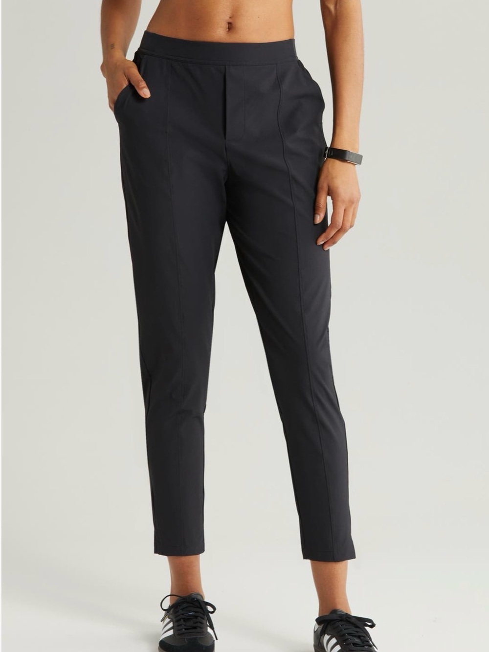 Zella Vantage High Waist Ankle Pants - Navy Blue